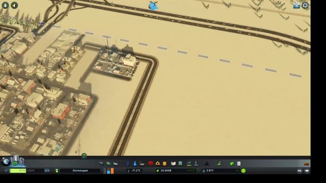 CITIES: SKYLINES ЛАПЛАНДИЯ #1 (зимняя карта, дополнение Campus, без модов) смотреть онлайн