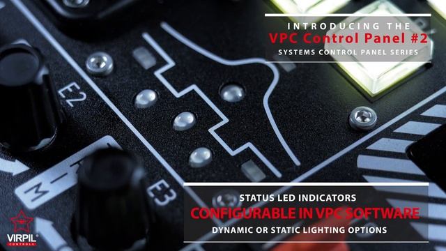 VPC Control Panel #2 - Systems Control Panel Series | VIRPIL Controls смотреть онлайн