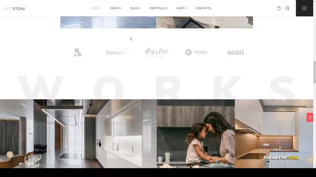 Stoni - Architecture Agency WordPress Theme elementor architect Build Website смотреть онлайн