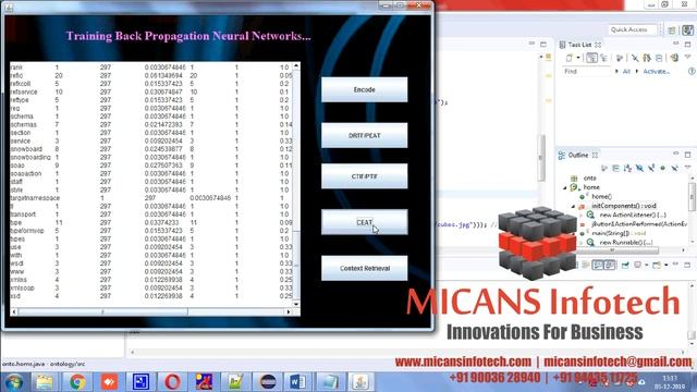JAVA SOURCE CODE for Training Back Propagation Neural Networks in MapReduce IEEE 2019-2020 смотреть онлайн