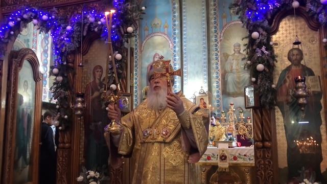 Литургия Василия Великого в Спасо-Преображенском храме г. Черноморска смотреть онлайн