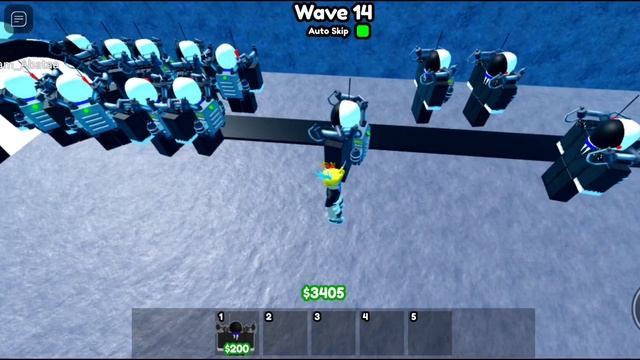 Using Camera Astronaut Only - Bathtub Tower Defense (HARD MODE) | Roblox смотреть онлайн