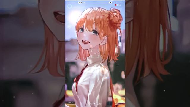Galaxy Themes - [poly] lovely picture of a cute anime girl смотреть онлайн