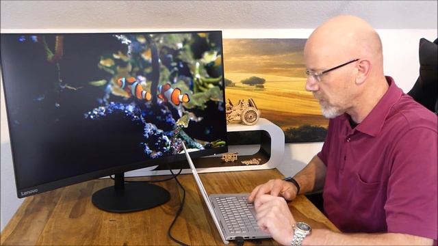 Lenovo D32qc-20 Curved 32" WQHD Gamer Monitor [ Unboxing & Anschluss ] 75Hz Gaming & Büro Display смотреть онлайн