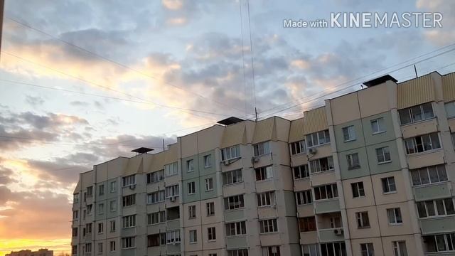Очень красивый закат в TimeLaps | часть 3 смотреть онлайн