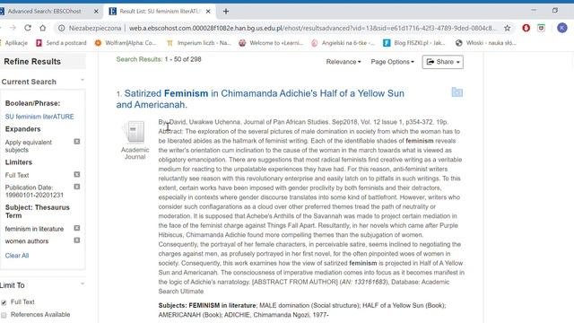 Instrukcja korzystania z baz danych na platformie EBSCOhost смотреть онлайн