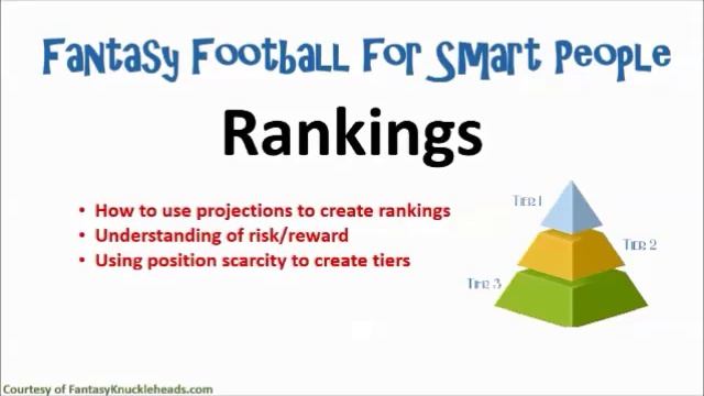How To Draft Fantasy Football Part 1 смотреть онлайн