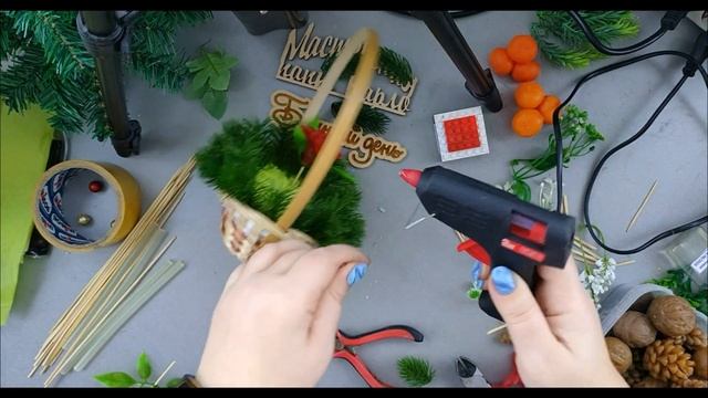 Букет "Новый год" Ускоренная версия смотреть онлайн