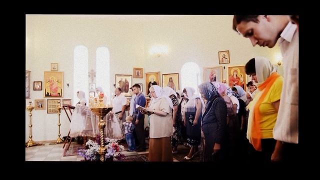 Служба в Ильинском Храме с. Елецкое Маланино 2.08.2015 г. смотреть онлайн