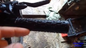 Как заменить резиновые ручки на веловипеде