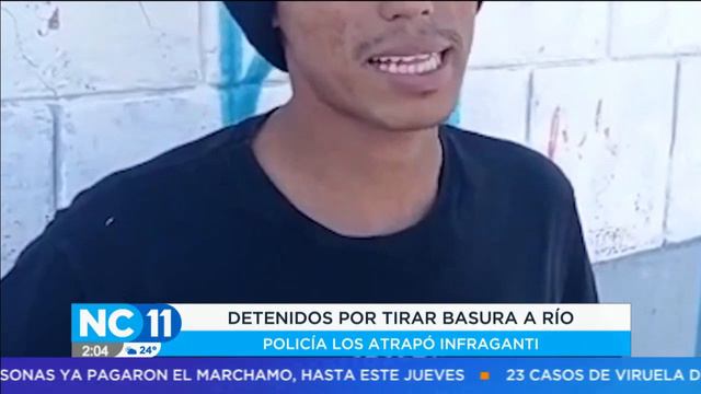 Sujetos son capturados por tirar basura en ríos смотреть онлайн