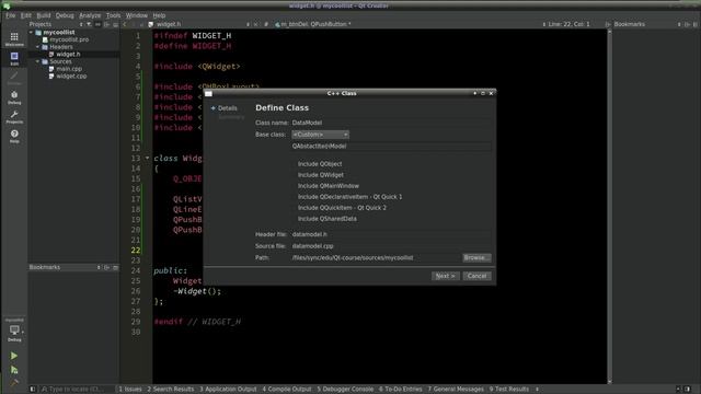 Основы программирования на Qt. Model View Controller. Списки и таблицы смотреть онлайн