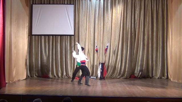 Военно исторический театр "Несокрушимые", выступление в п. Арсеньево. смотреть онлайн