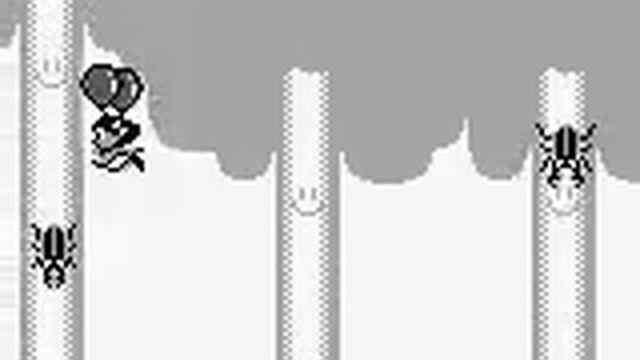 (Gameboy) Balloon Kid - Stage 2 - The Forest of Faces смотреть онлайн