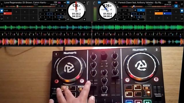Numark Party Mix *TUTORIAL* for Begginers | Transitions смотреть онлайн