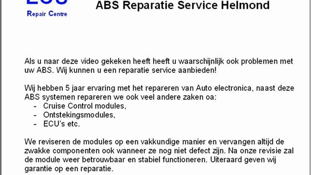 Uitbouwen Reparatie ABS Opel Vectra B ABS module Kelsey Hayes S108196002 L J K T 13091804 EBC430 TR смотреть онлайн
