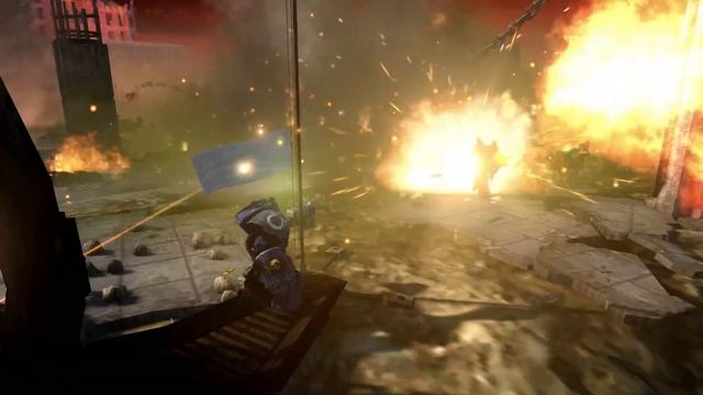 Ultramarines vs Death Guard - Men of War: Warhammer 40k Mod смотреть онлайн