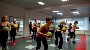 Функциональная тренировка с медболом. Functional training with medball