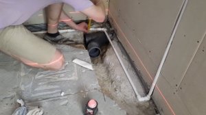 Монтаж канализации. Уклон канализации. Ошибки при монтаже канализации.