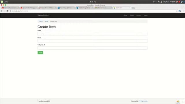Intro - Working with GII - Application Structure in Yii2 смотреть онлайн