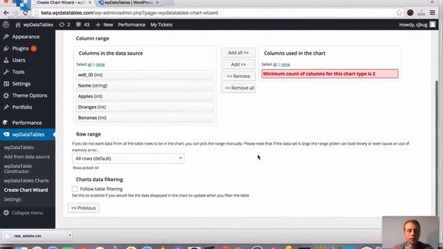 How to Create Charts in WordPress using Chart Creation Wizard - wpDataTables plugin смотреть онлайн