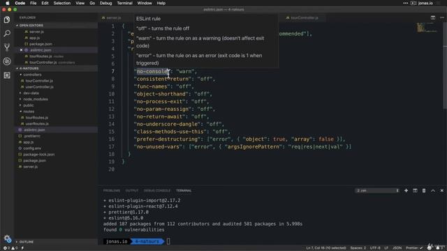 65 Setting up ESLint + Prettier in VS Code смотреть онлайн