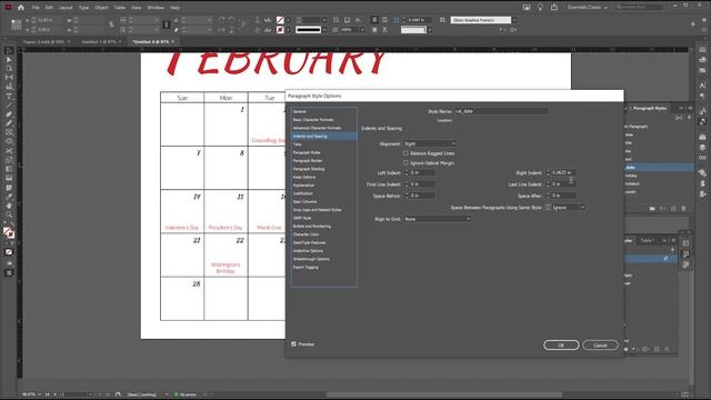 Design a Professional Calendar in 20 minutes | In-depth usage of InDesign and Calendar Wizard. смотреть онлайн