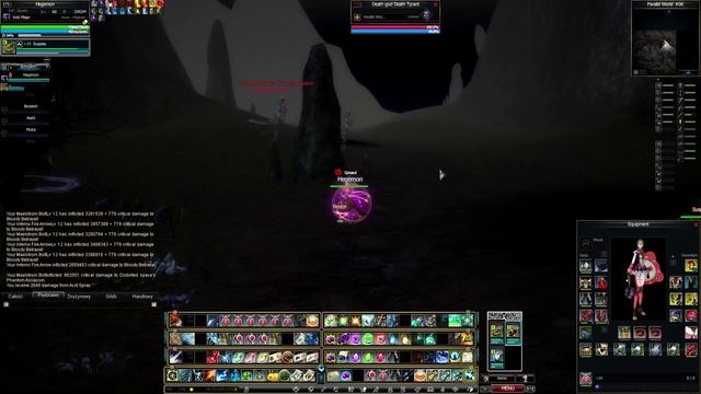 Rappelz 9.2 Parallel World. Void Mage solo (Hegemon - Serafin EU) смотреть онлайн