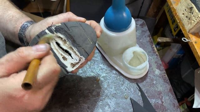 Ремонт лопнувшей подошвы( устранение перелома) смотреть онлайн