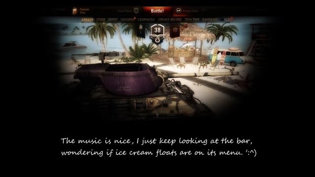 World of Tanks - Beach Garage, theme 2 music смотреть онлайн