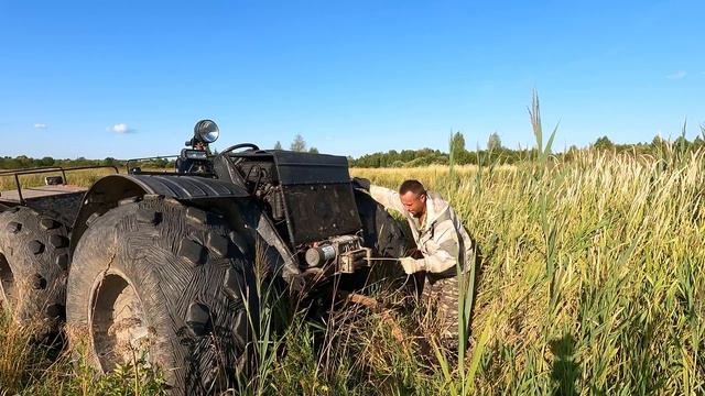 Металло экспедиция в урочище / Порвал кардан / Испуг в медвежьем углу. LIFE IN A TENT DAY 1. #30 смотреть онлайн