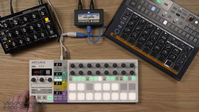 Arturia BeatStep Pro - универсальный миди-контроллер смотреть онлайн