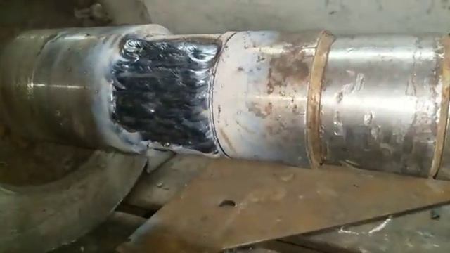 Наплавка посадочного места под подшипник электро дуговой сваркой смотреть онлайн