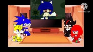 sonic react to sonic exe