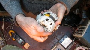 Моторчик от посудомойки, диагностика.