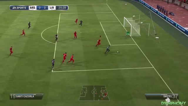 Fifa 13 - Arsenal (DSimphony) vs. Liverpool (Chips) Primera Parte смотреть онлайн