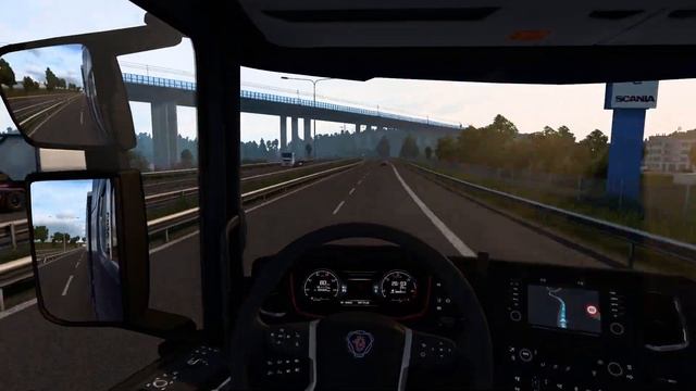 POV DRIVING SCANIA S520 - Paldiski (EST) to Manchester (GB) - ETS2 1.41 смотреть онлайн