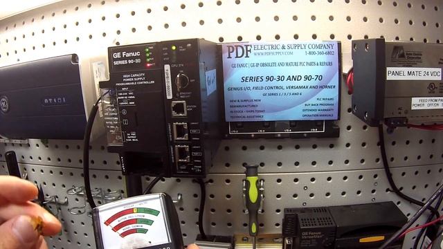 How-To Install: IC693ACC301 PLC Battery (GE Fanuc 90-30) смотреть онлайн