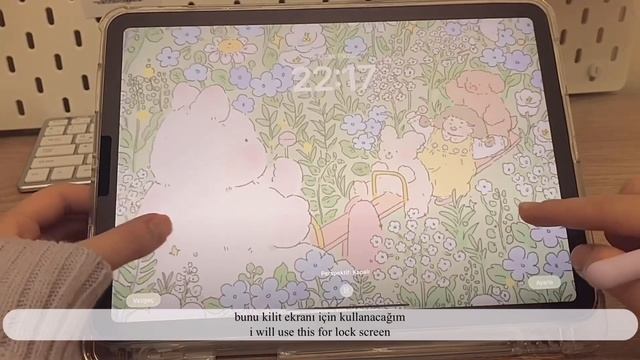 IPad Customization ✨? Aesthetic | IPad Ana Ekran Düzenleme ?
