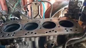 МТЗ 82.1 турбо. Опять прогорела прокладка под головкой блока цилиндров нашёл металлическую.