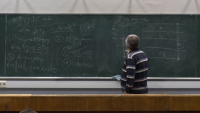 Мини-курс «Элементы теории игр». Лекция 1.2 (Владимир Гурвич) смотреть онлайн