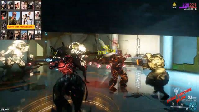Warframe - Focus Farming 126,680 with Khora, Ignis Wraith, Kuva Twin Stubbas смотреть онлайн