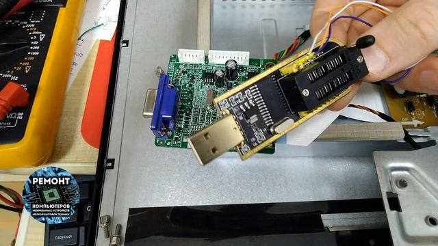 Монитор Acer V203HV выключается после нескольких часов работы, типовая проблема, решение смотреть онлайн