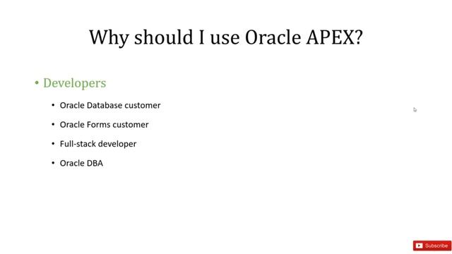 3 Why should I use Oracle APEX смотреть онлайн