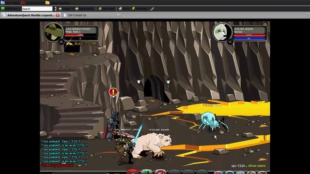 AQ Worlds Monster Spawn Glitch(AQW) смотреть онлайн