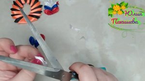 МК. Подвеска в машину к Дню Победы #подвескавмашинуканзаши #9мая #канзаши9мая