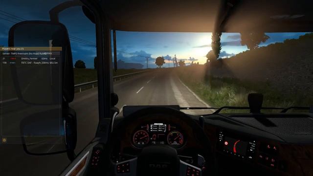 ETS 2 MP-Tmp5 Freeroam [No Road Rules].Что там творится? смотреть онлайн