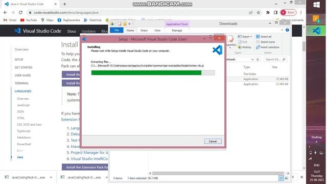 Visual Studio Code Installation for Java смотреть онлайн
