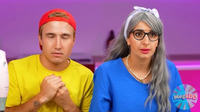 Кулинарный Челлендж: Я против Бабушки | Укрась Торт Челлендж от Mega DO Challenge смотреть онлайн