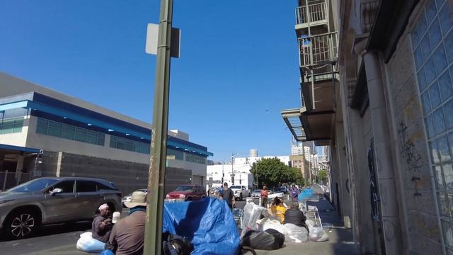 The Walking Dead Skid Row Homeless Encampments Downtown Los Angeles